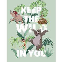 Komar Poster Disney Le Livre De La Jungle Garde Ton Côté Sauvage 40 cm x 50 cm
