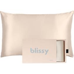 Blissy 22 Momme Pillow Case Beige (76.2x50.8cm)