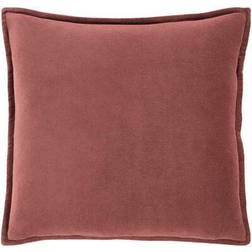 AllModern Edgar Square Cover Pillow Case Red