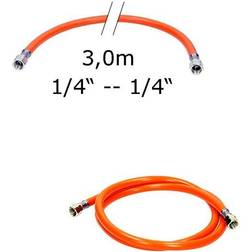 3,0m Mitteldruck 6,3x3,5mm; Gewebeeinlage