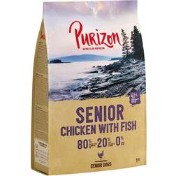 Purizon Senior Kana & Kala Dog Koiran Kuivaruoka 1 kg