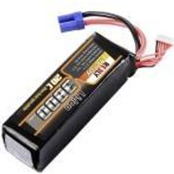 Reely Modelbyggeri-batteripakke Li-Ion 22.2 V 3800 mAh Celletal: 6 20 C Softcase EC5