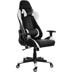 GameFitz Chair in Black and White Trim Black/White