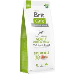 Brit Care Dog Sustainable Adult Medium Breed, Chicken, 12