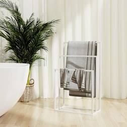 vidaXL Vapaasti Seisova Pyyheteline 48 x 24 x 79 cm