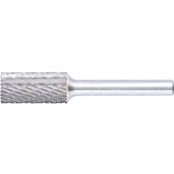 Pferd Hartmetall Frässtift Zylinder ZYA Ø 02x10mm Schaft-Ø 3 mm Z4 universal mittel fein