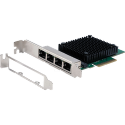 EXSYS PCI Ethernet Karte 2.5Gigabit 4-Port RTL8125