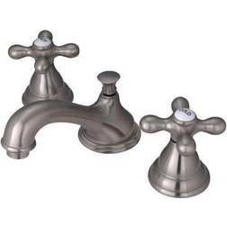 Kingston Brass Royale Widespread Nickel, Gray