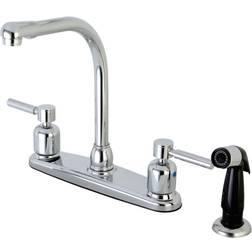 Kingston Brass FB751DL Concord 8-Inch Centerset Kitchen Faucet Polished Chrome