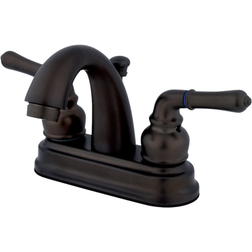 Kingston Brass KB5615NML 4 in Centerset Bathroom Faucet Brown