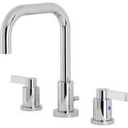 Kingston Brass FSC8931NDL NuvoFusion Widespread Polished Chrome
