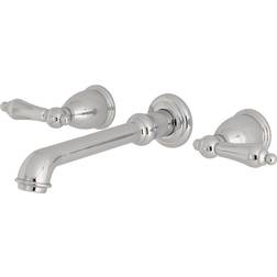 Kingston Brass KS7121AL English Country Faucet, 10-7/16" Nickel