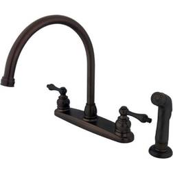 Kingston Brass Vintage Centerset Gooseneck Kitchen Brun, Bronserad mässing