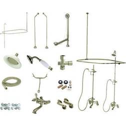 Kingston Brass CCK1188PX Vintage Clawfoot Tub Wall Mount Grey