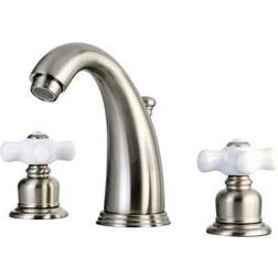 Kingston Brass English Country Collection GKB988PX Widespread Brushed Nickel