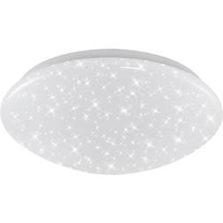 Briloner LED Round Lamp 12W Starry Sky Neutral White Bedroom Ø28cm 4000K Ceiling Flush Light