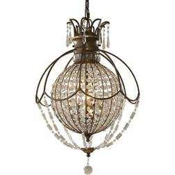 Elstead Lighting Bellini ljuskrona Brons Pendellampa