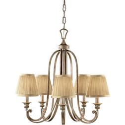 Elstead Lighting Abbey ljuskrona Silver Pendellampa