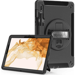 Armor-X Rainproof Military Grade Rugged Case With Hand Strap Kick-stand Galaxy Tab S8