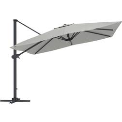 CASAINC 10 Cantilever Tilt Patio Umbrella Heavy-duty Square Double Top Umbrella Umbrella