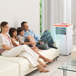 Yescom 4-in-1 10, 000 BTU Portable Air Conditioner Dehumidifier with Window Kit Remote Control & Touch Panel