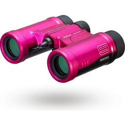 Pentax UD 9 X 21mm Black Compact Roof Prism Binoculars Pink Medium 61815