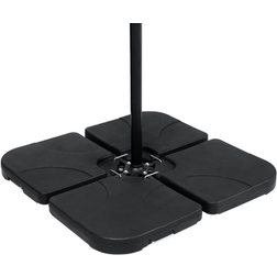 Greemotion Tengram Black Cantilever Offset Umbrella Base with Handles