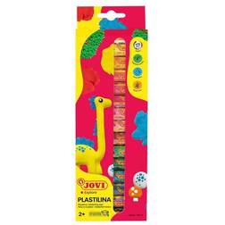 Jovi Plastilina Knete Schachtel VE=15 Farben a 15g