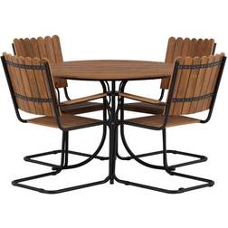 Venture Design Holmsund Matgrupp, 1 Bord inkl. 4 Stolar