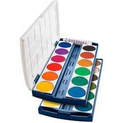 Herlitz ST24 Wasserfarbkasten 24 Farben
