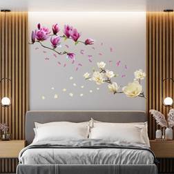 Walplus Magnolia Flowers Wall Sticker Mural