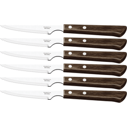 Tramontina Juego De Cuchillos De Asado 6 Piezas Polywood Castaño 10,16 cm