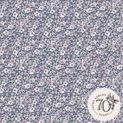 Laura Ashley Libby Purple Floral Wallpaper