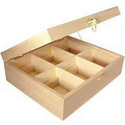 Rayher Box, blau, Holz, 1 Box