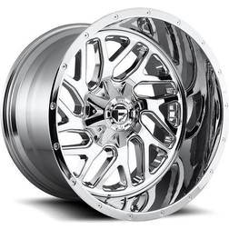 Fuel Off-Road Triton D609 Wheel, 24x12 with 8 on Bolt Pattern Chrome D60924208247