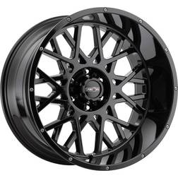 Vision 412 Rocker 18x9 8x170 +12mm Gloss Black Wheel Rim 18"