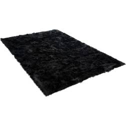 on Me Faux Sheepskin Black