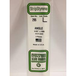 Evergreen Polystyrol L-profil 350 x 4 x 4 mm 3 stk