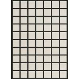 Layered Layered Avenue Checked Ullmatta Vit, Svart cm
