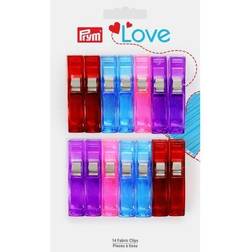 Prym Love Large Fabric Clips 14 Pc