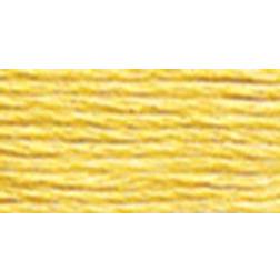 DMC Mouliné Spécial 25 Broderigarn 3822 Støvet Gul