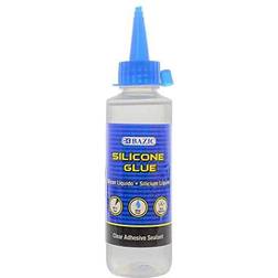 BAZIC Silicone Glue 3.38Oz 100 mL Waterproof Crack Resistant 1-Pack