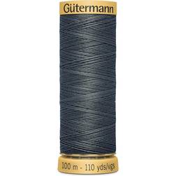 Gutermann Dark Grey Natural Cotton Thread 110yd