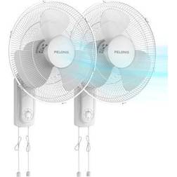 Pelonis 16’’ Wall Mount Fan with 3 Speed Settings