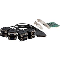 EXSYS EX-46028 8S Seriellt RS-232 PCIe Card