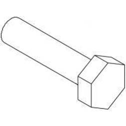 CUBIC Skrue Din933 A4 U/skaft