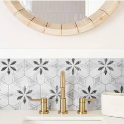 Merola Tile Classico Bardiglio Hex Dahlia Light Tile Case