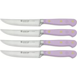 Classic 4 Piece Steak Knife Set Purple Yam