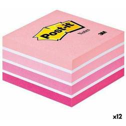 Muistio Post-it 76 x 76 mm Pinkki Set of 12