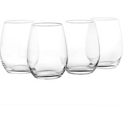 Martha Stewart 4 19oz Stemless Wine Glass